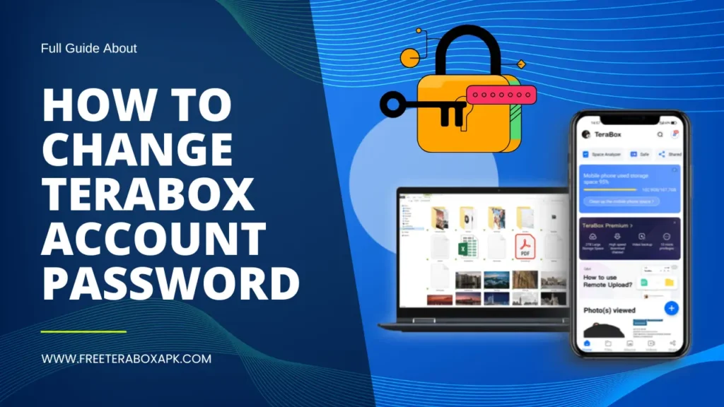 How to change Terabox Account password
