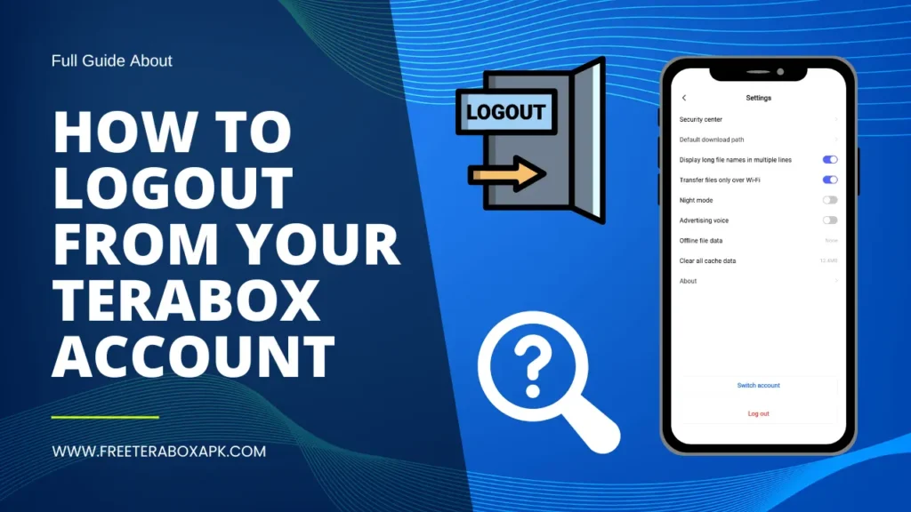 How to logout
